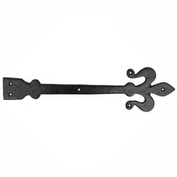 Gietijzeren Sierscharnier Fleur-de-Lis 400x108mm