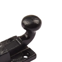 Gietijzeren deurgrendel knop 85mm