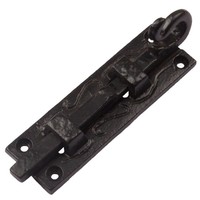 Gietijzeren deurgrendel krul 105mm