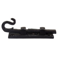 Gietijzeren deurgrendel krul 85mm