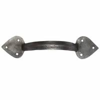 Smeedijzeren handgreep punt 203mm - Pewter