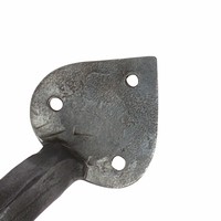 Smeedijzeren handgreep punt 203mm - Pewter