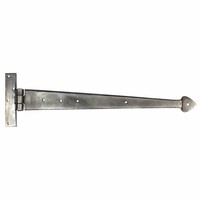 Smeedijzeren scharnier punt 460mm - Pewter