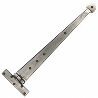 Smeedijzeren scharnier punt 460mm - Pewter