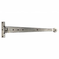 Smeedijzeren scharnier punt 460mm - Pewter