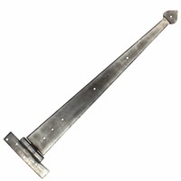 Smeedijzeren scharnier punt 605mm - Pewter