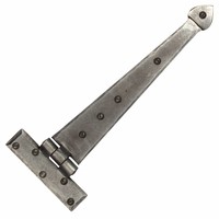 Smeedijzeren scharnier punt 305mm - Pewter