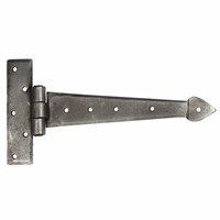 Smeedijzeren scharnier punt 235mm - Pewter