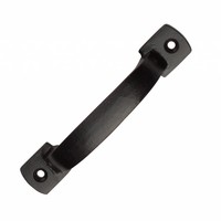 Gietijzeren rustieke greep D 118mm - zwart gelakt
