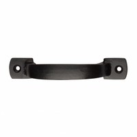 Gietijzeren rustieke greep D 118mm - zwart gelakt