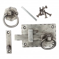 Cottage Klink smeedijzer - Pewter