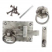 Cottage Klink smeedijzer - Pewter