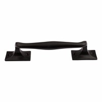 Handgreep zwart gelakt Rechthoek 20cm