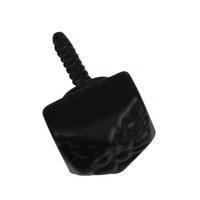 Siernagel 19 x 19mm - zwart gelakt - hamerslag