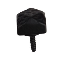 Siernagel 19 x 19mm - zwart gelakt - hamerslag