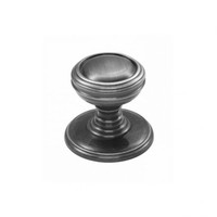 Kastdeurknop 25mm - antiek zwart