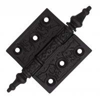 Bladscharnier ijzer zwart 62 x 66mm