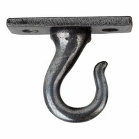 Gietijzeren plafondhaak - Pewter