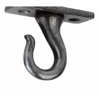Gietijzeren plafondhaak - Pewter