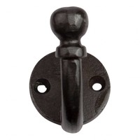 Gietijzeren kapstokhaak KH5513 - blank gelakt