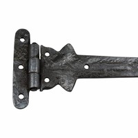 Gietijzeren scharnier 19cm - SC9402 - Pewter