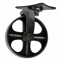Industrieel wiel van gietijzer - Pewter