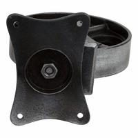 Industrieel wiel van gietijzer - Pewter