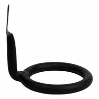 Smeedijzeren handdoekring rond