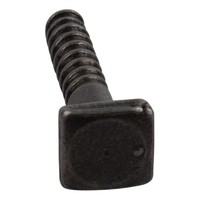 Houtdraadschroef Pewter M6 x 35 - vierkante kop