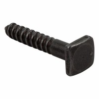 Houtdraadschroef Pewter M6 x 35 - vierkante kop