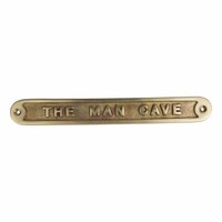 Tekstbordje "The Man Cave"