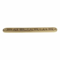 Tekstbordje "The Man Cave"