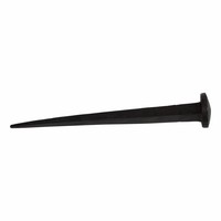 Hand gesmede dikke spijker 200 mm - ronde kop