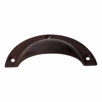 Gietijzeren komgreep roest - 93mm