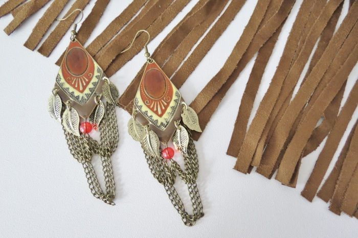 My Indian earrings