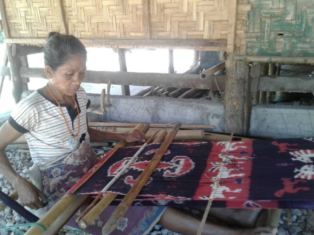 Ikat uit Semba, Indonesie