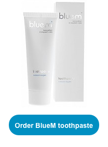 BlueM toothpaste