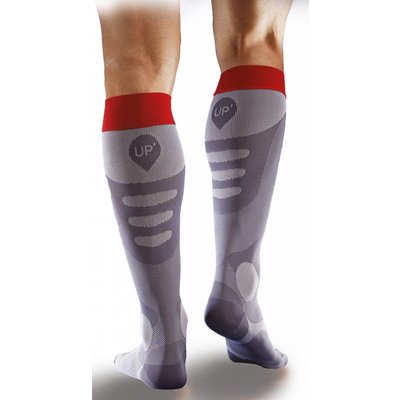Sport compressie kousen na het sporten