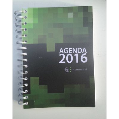 Grootletter agenda A5