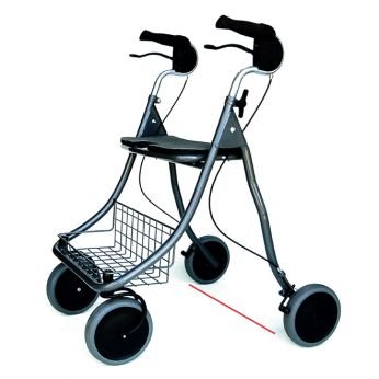 Speciale rollator tegen freezing bij Parkinson.