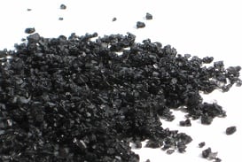 Hawaiaans zwart lava zout