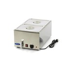 Maxima Bain Marie with Tap including 2 x 1/2 GN Set