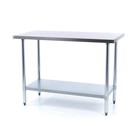 Maxima Roestvrijstalen Werktafel 'Basic' 1200 x 600 mm