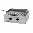 Maxima Heavy Duty Lavasteengrill - Dubbel - Gas