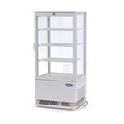 Maxima Kühlvitrine 78L Weiß