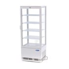 Maxima Mini Koelvitrine / Gekoelde Vitrine 98 Liter - Wit
