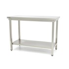 Maxima Roestvrijstalen Werktafel 'Deluxe' 1600 x 600 mm