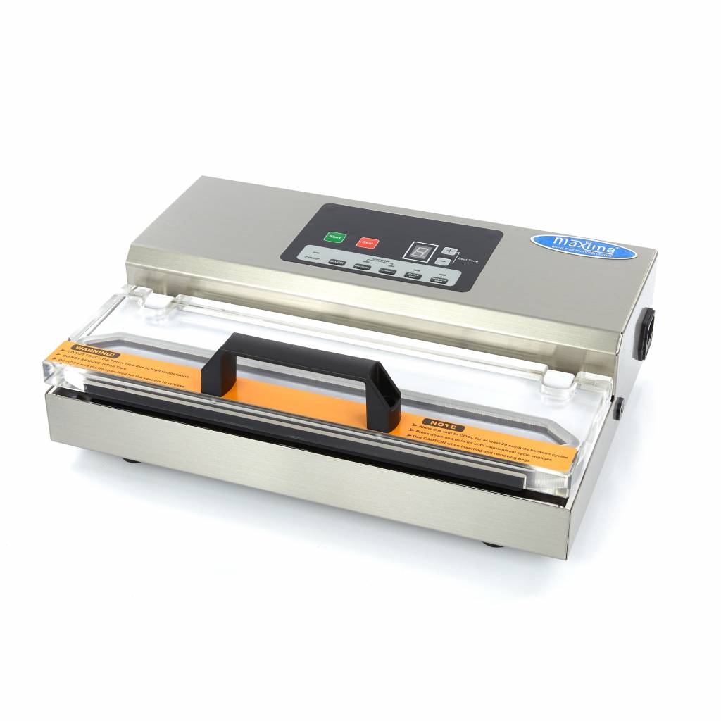 Maxima Luxe RVS Vacuum Sealer / Vacumeermachine 310 mm Maxima Kitchen