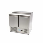 Maxima Kühltisch Saladette SAL900 SLT - 2 Türen