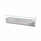 Maxima Opzetkoelvitrine / Gekoelde Opzetvitrine 160 cm - 1/3 GN